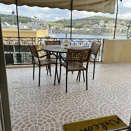 Groundfloor Apartment By The Sea, Fabulous Views St. Paul's Bay Exterior photo